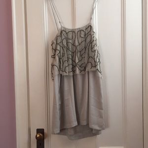 Urban outfitters gray/silver dress